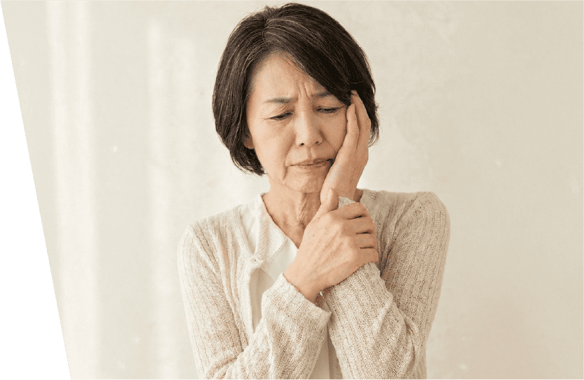 1：虫歯が多すぎて、歯科医師が見たらビックリされるんじゃないかという心配