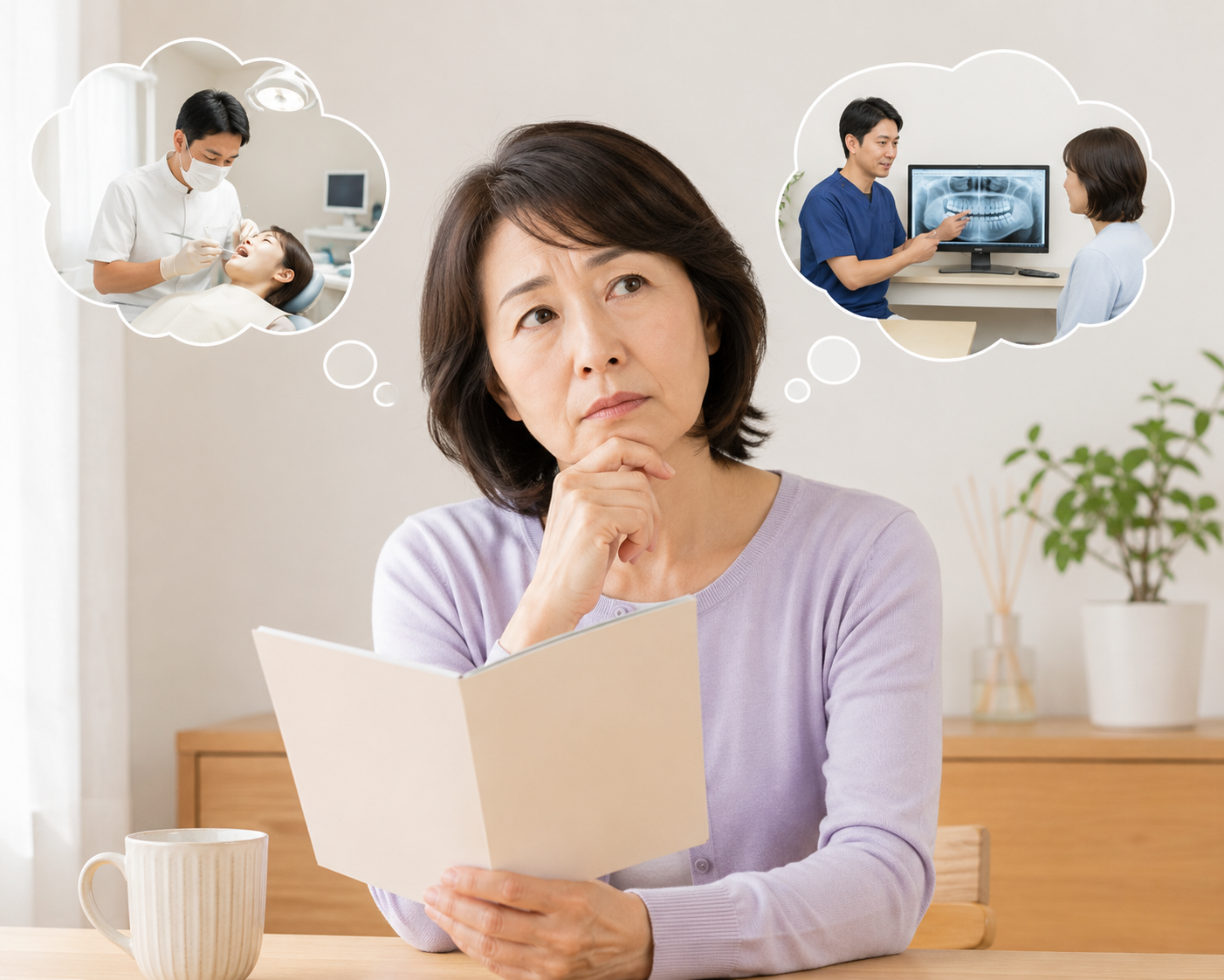長年のかかりつけ医と、ご家族の勧めの間で悩むあなたへ