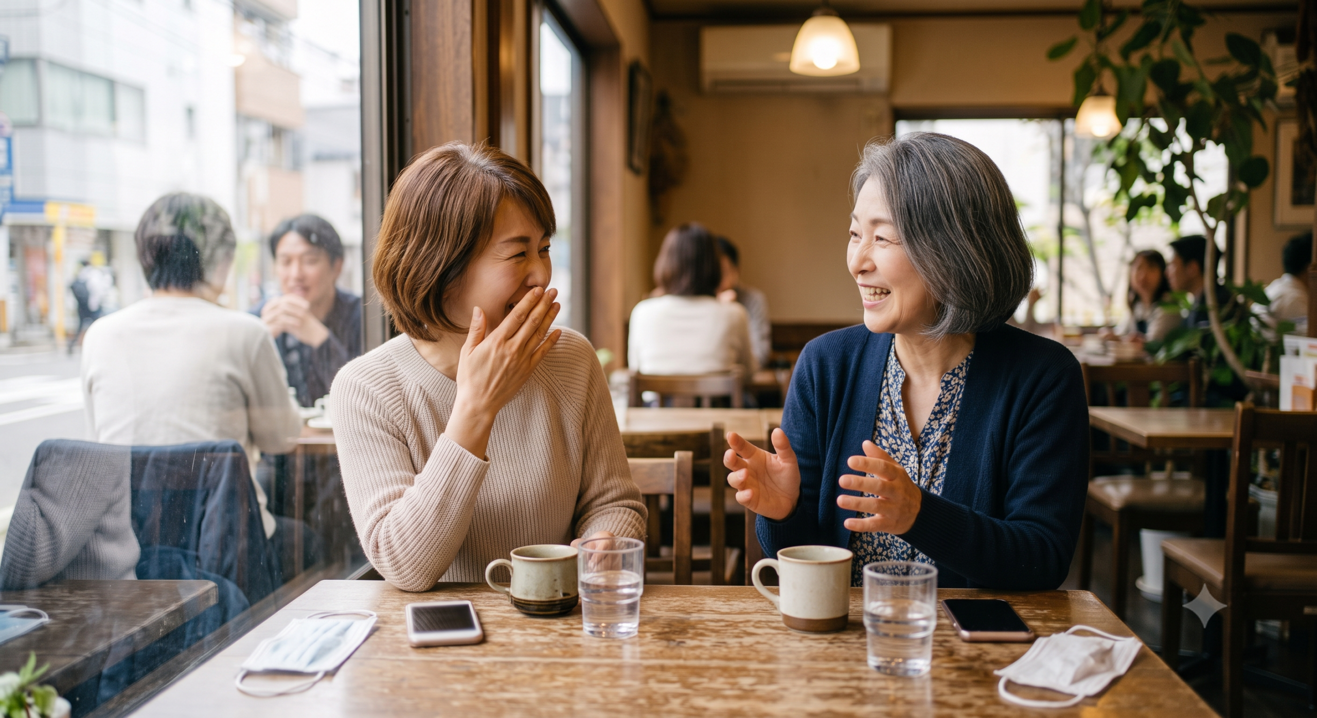 マスクを外せない毎日から、また笑って話せる毎日へ